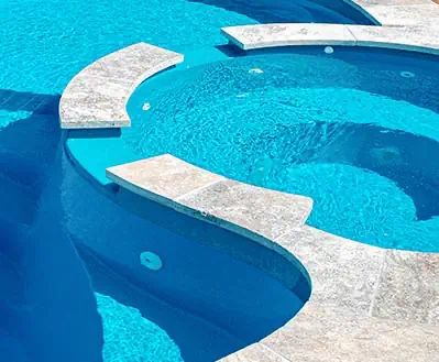 Evo Pools pool colors: Origin Blue