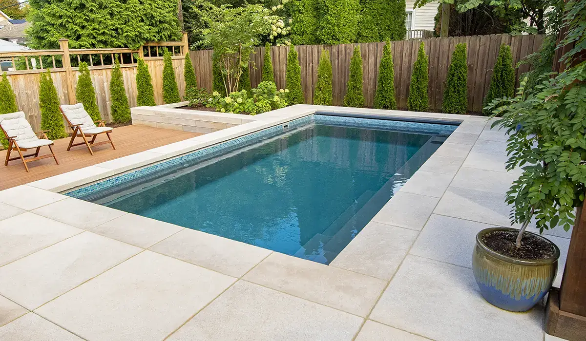 Create a Dream Backyard Oasis with The Prosperity: Elevate Your Home with a Stunning Fiberglass Pool