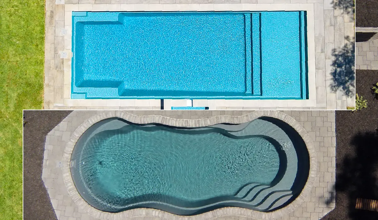 understanding the differences between linear and freeform pools: a guide for new home builders