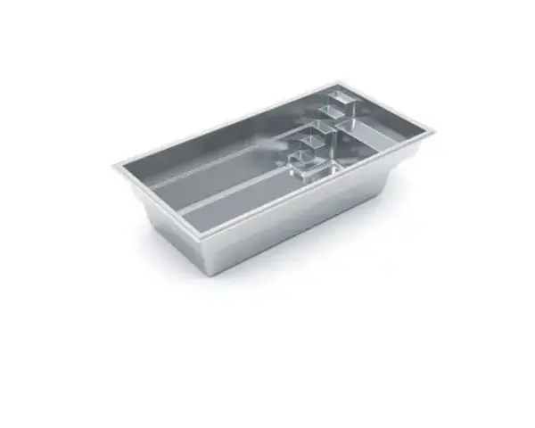 Aurora swimming pool design 3d render