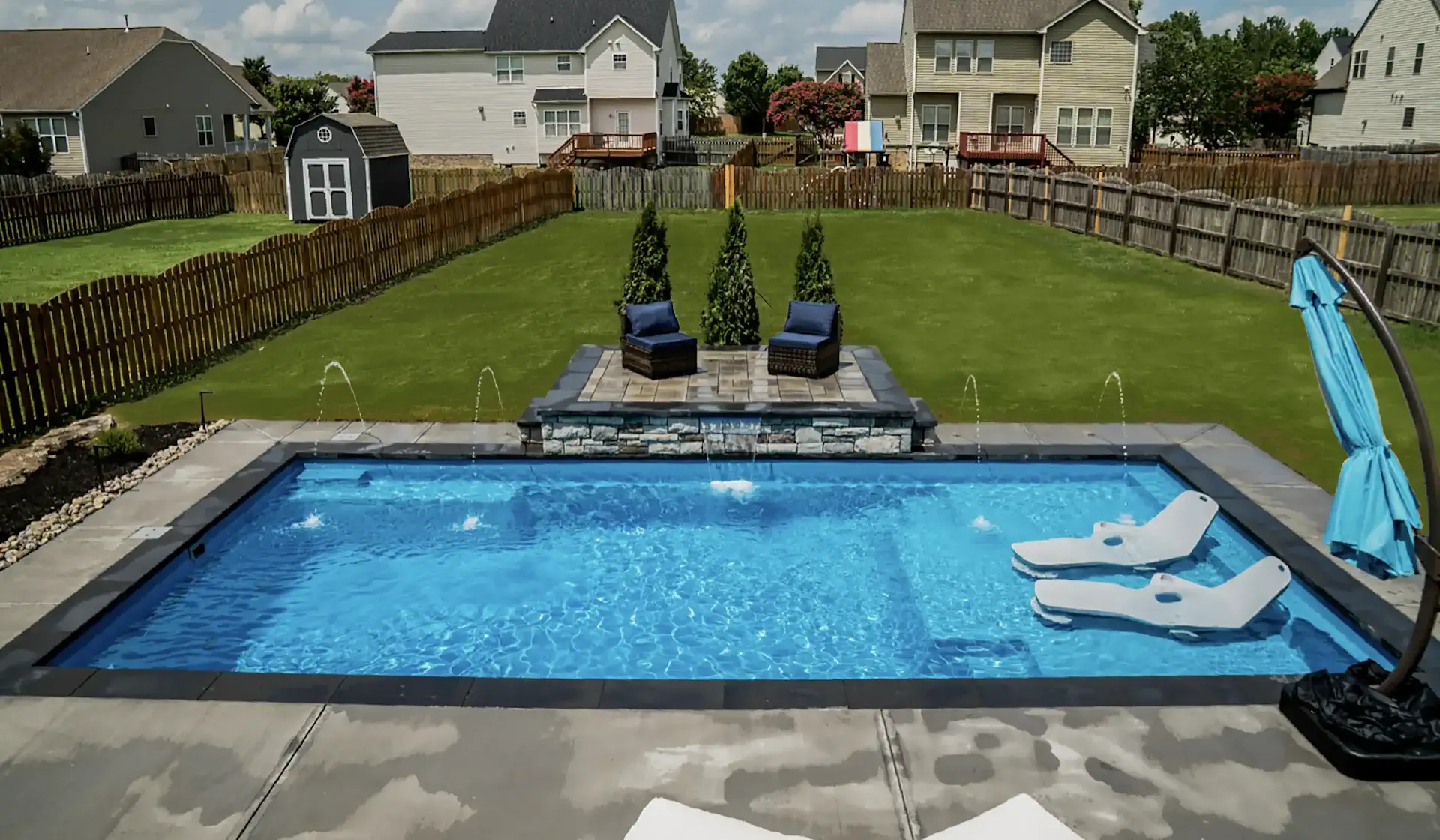 august pool of the month: an el capitan built through solid rock